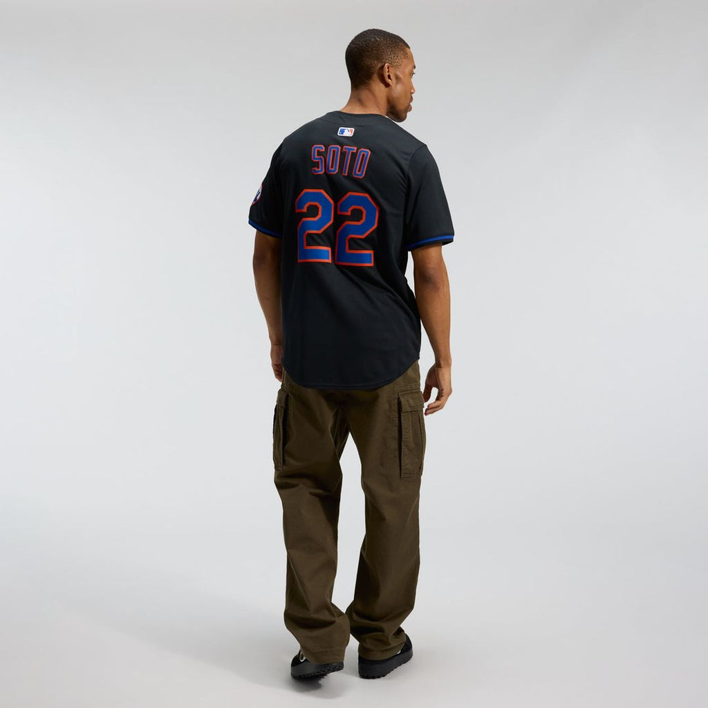 New York Mets Nike Black Authentic Baseball Jersey
