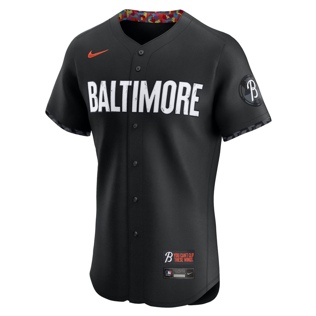 Baltimore Orioles Nike Black Authentic Baseball Jersey