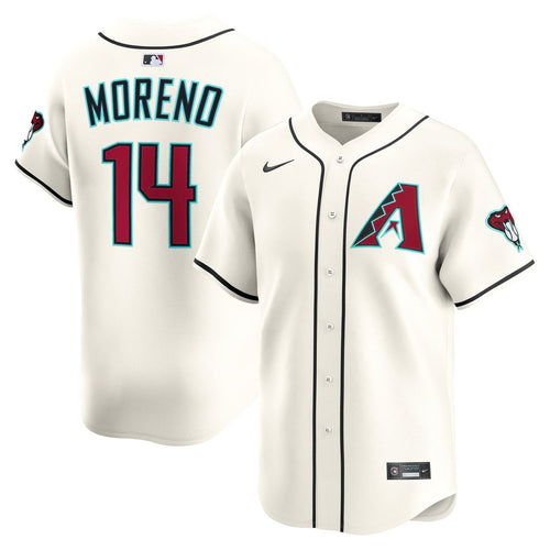 Arizona Diamondbacks Nike Cream Authentic MLB baseball jersey
