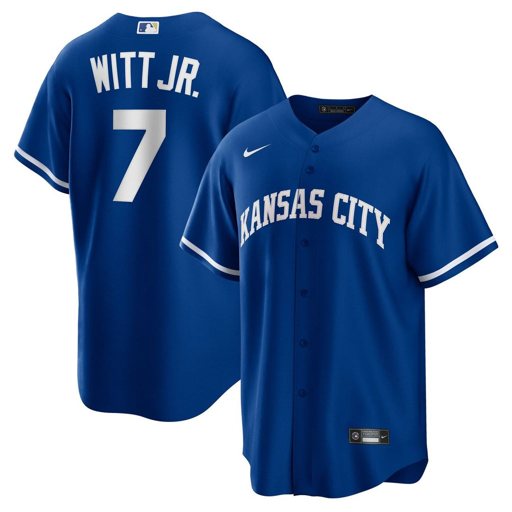 Kansas City Royals Nike Blue Replica Baseball Jersey