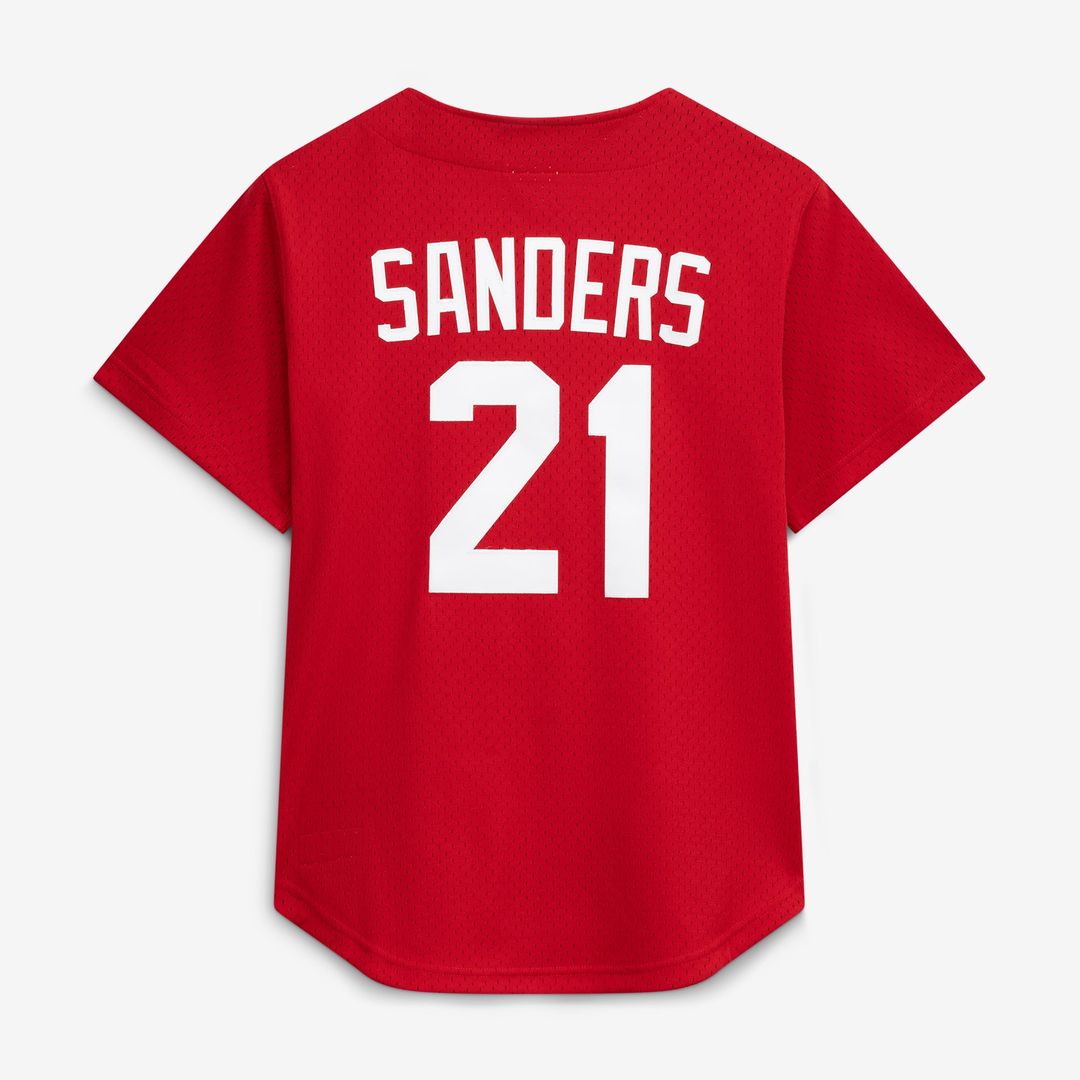 Cincinnati Reds Mitchell & Ness Red Baseball Jersey