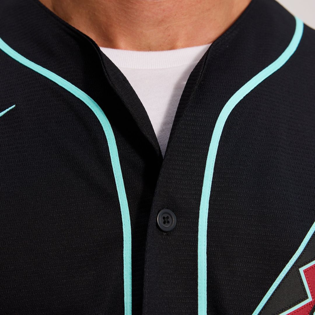 Arizona Diamondbacks Nike Black Replica Baseball Jersey