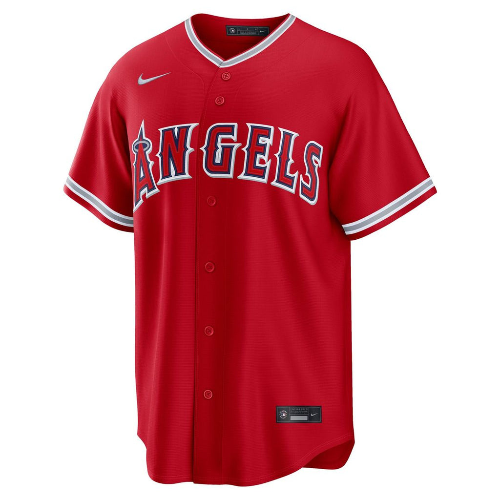 Los Angeles Angels Nike Gray Replica Baseball Jersey