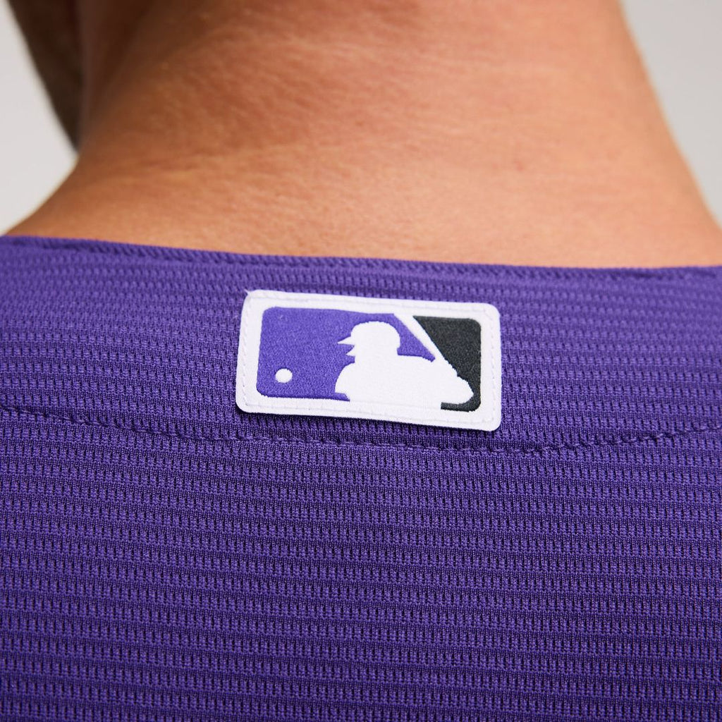Colorado Rockies Nike Purple Replica Baseball Jersey