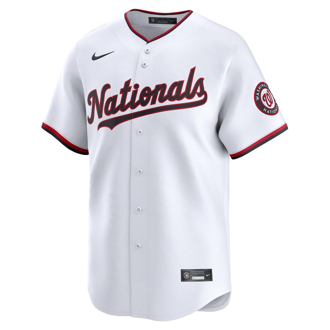 Washington Nationals Nike White Baseball Jersey