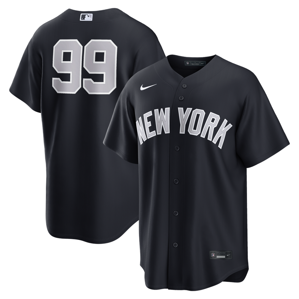 New York Yankees Nike Navy Replica MLB baseball jersey