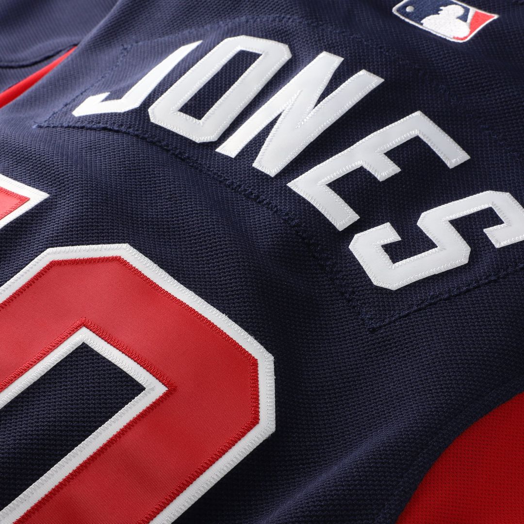 Atlanta Braves Mitchell & Ness Navy Authentic Baseball Jersey