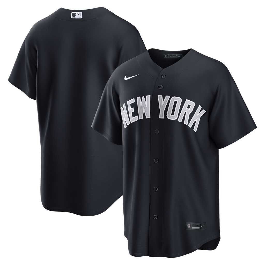 New York Yankees Nike Navy Replica MLB baseball jersey
