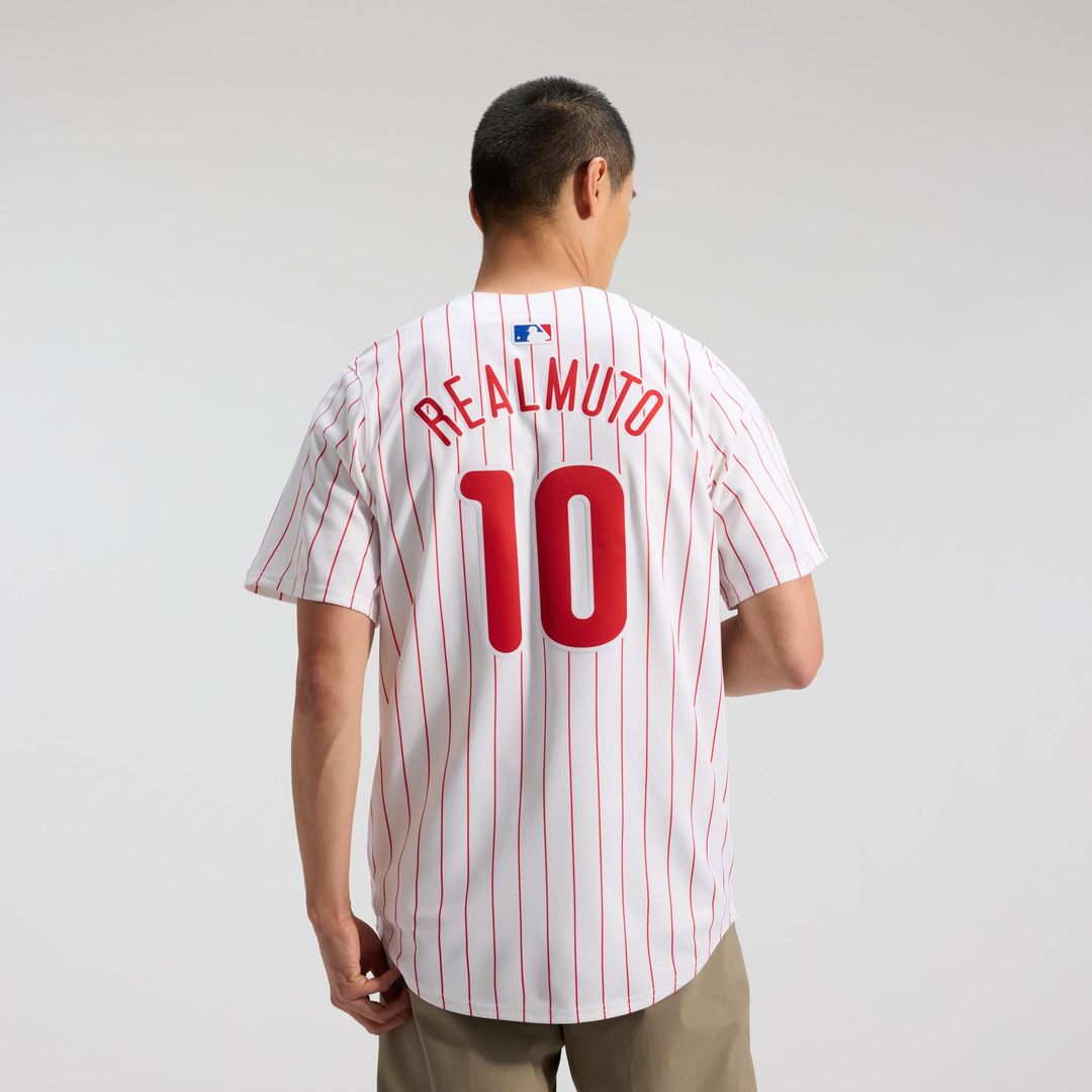 Philadelphia Phillies Nike White Baseball Jersey