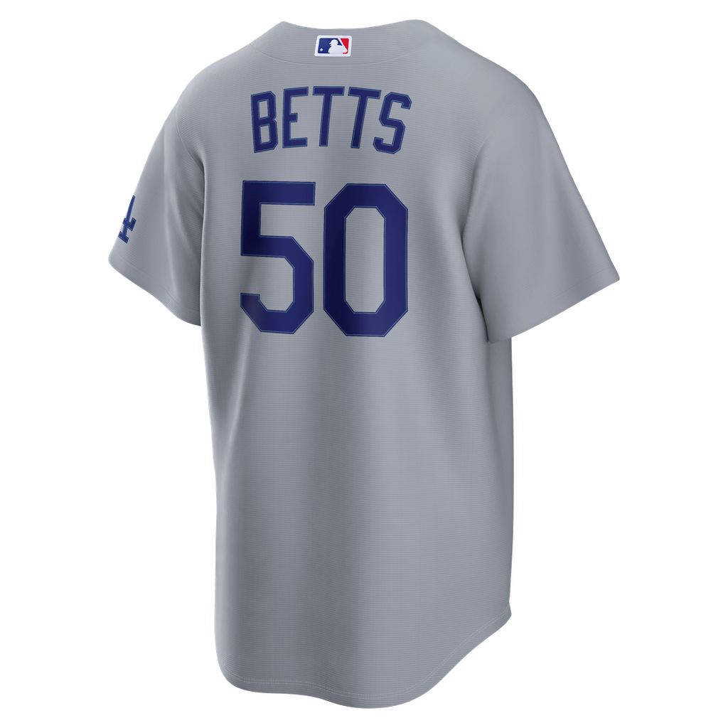 Los Angeles Dodgers Nike Gray Authentic Baseball Jersey