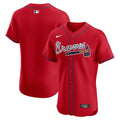 Atlanta Braves Nike Red Authentic Baseball Jersey