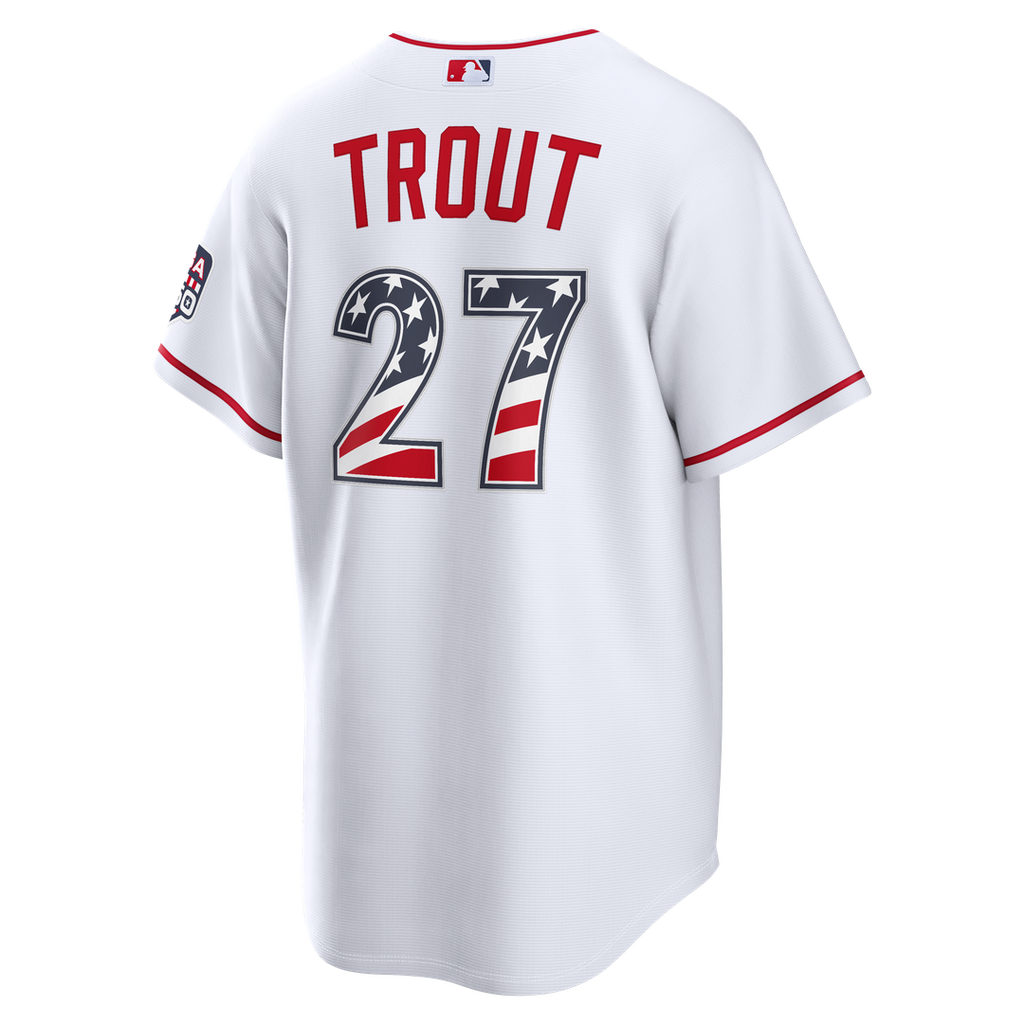 Los Angeles Angels Nike White Baseball Jersey