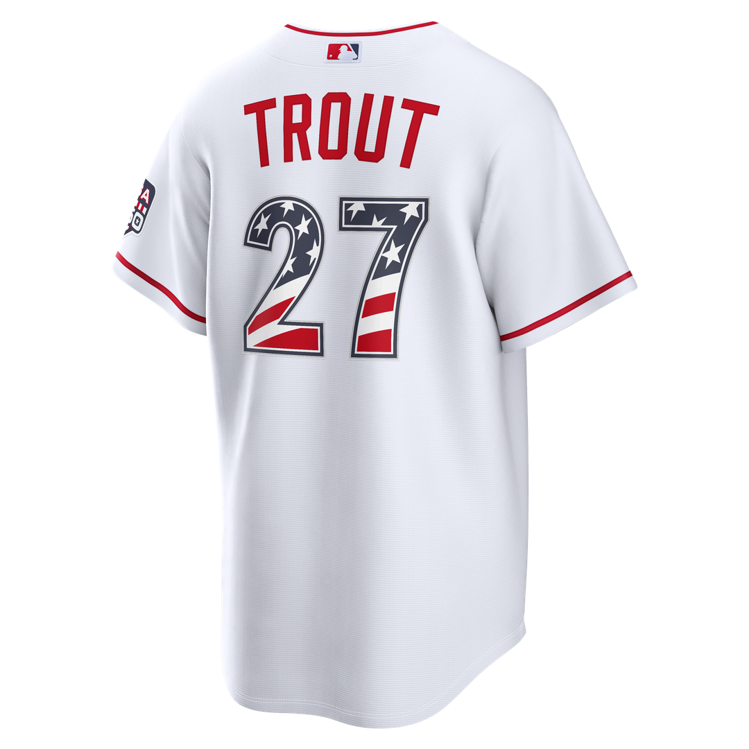 Los Angeles Angels Nike White Baseball Jersey