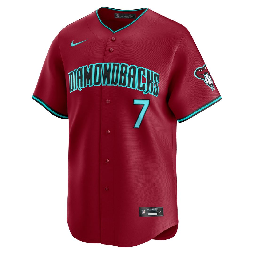 Arizona Diamondbacks Nike Red Authentic Baseball Jersey