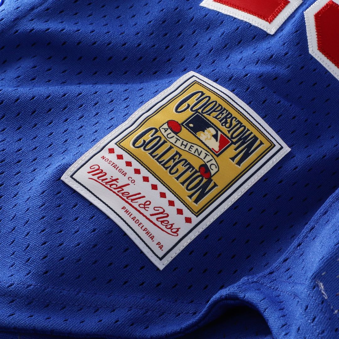 Montreal Expos Mitchell & Ness Blue Baseball Jersey