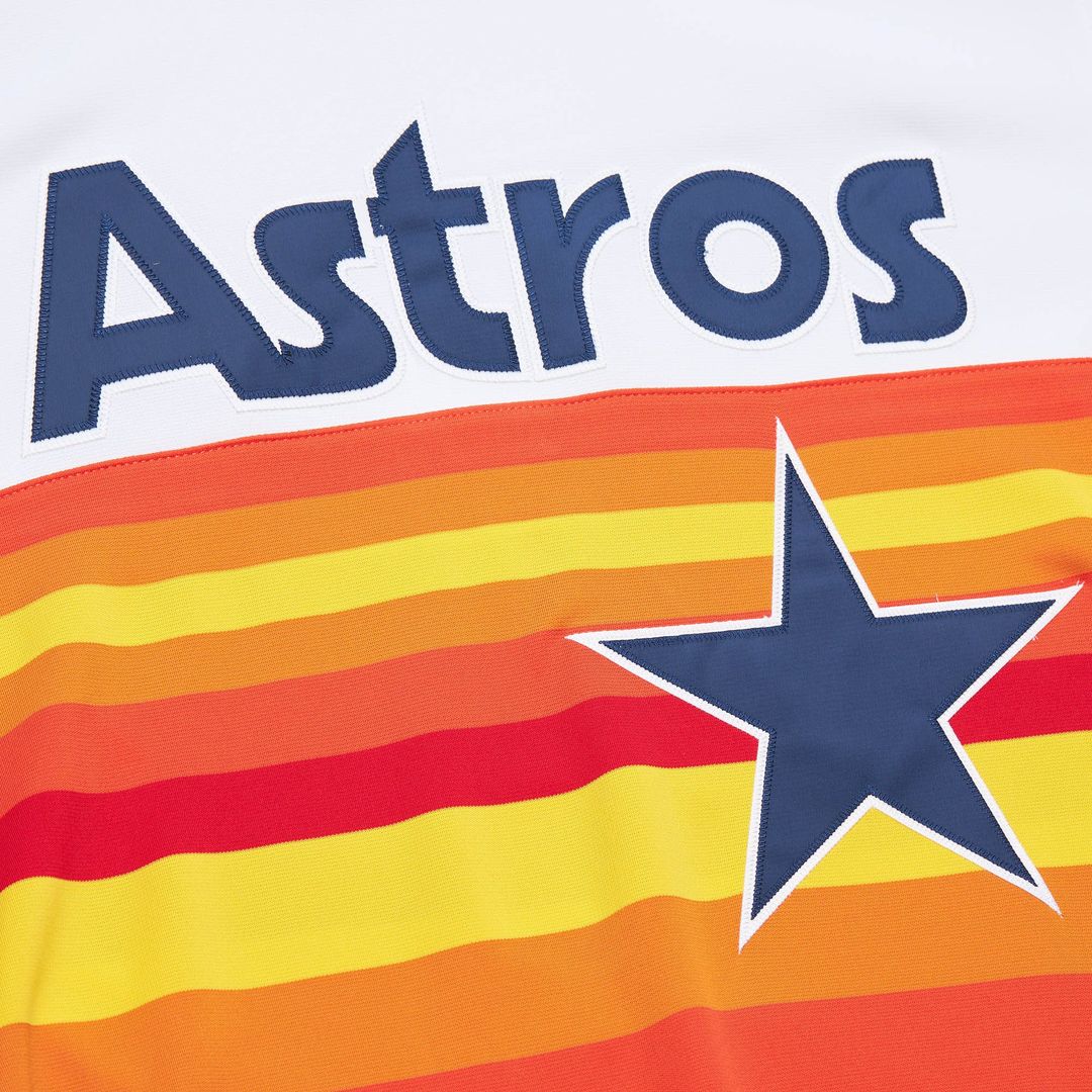 Houston Astros Mitchell & Ness White Authentic Baseball Jersey