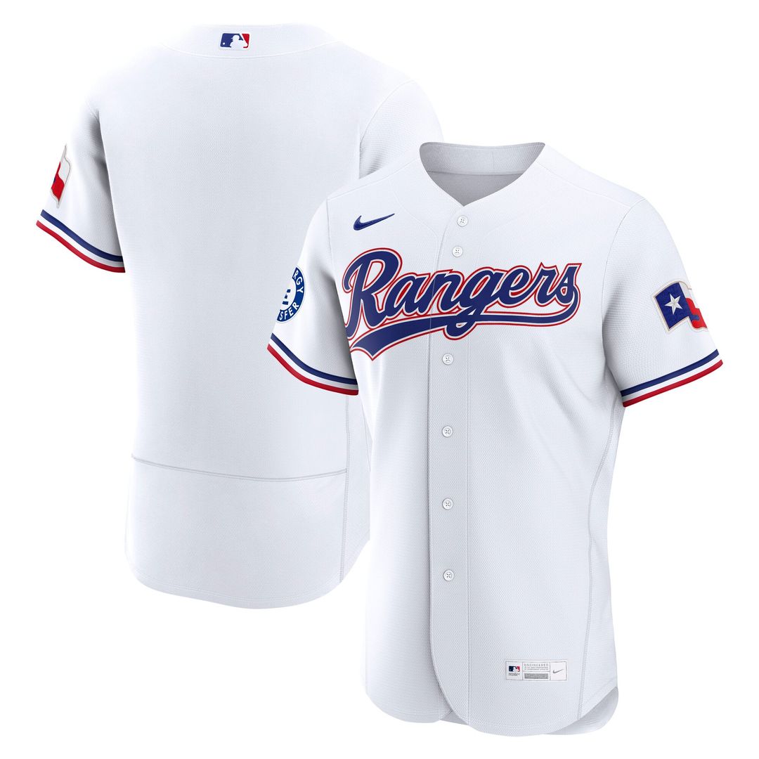 Texas Rangers Nike Blue Authentic Baseball Jersey