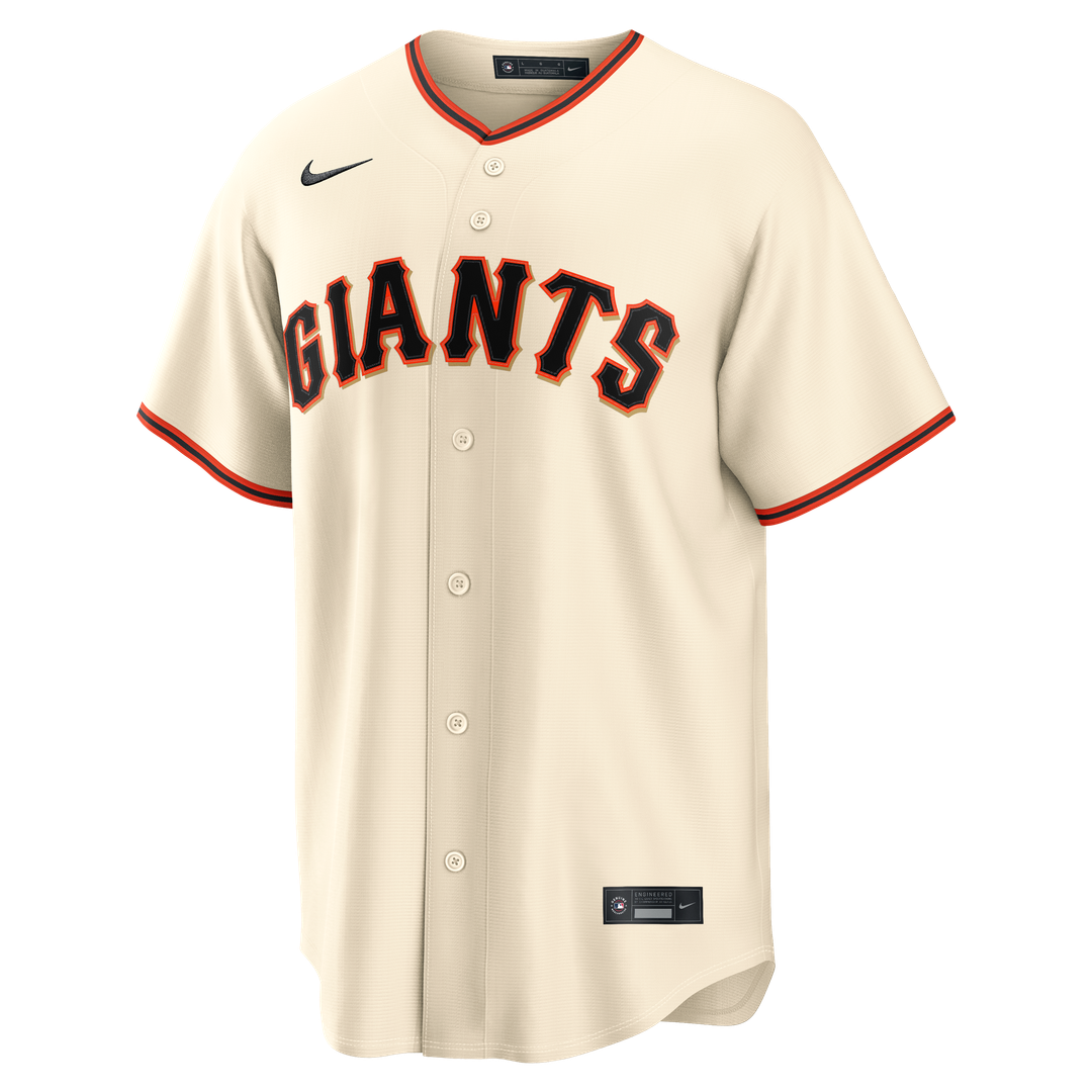 San Francisco Giants Nike Cream Replica Baseball Jersey