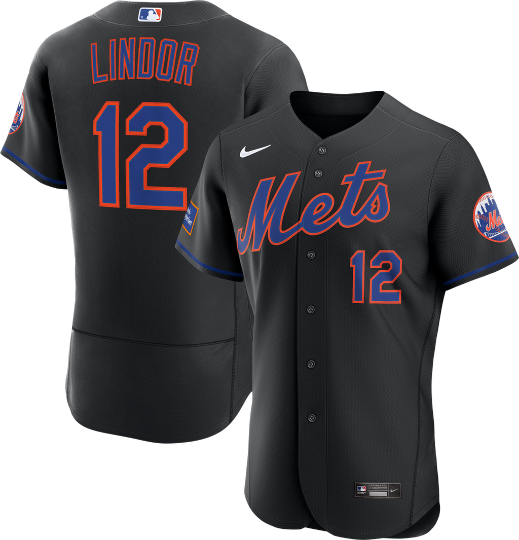 New York Mets Nike Black Authentic Baseball Jersey