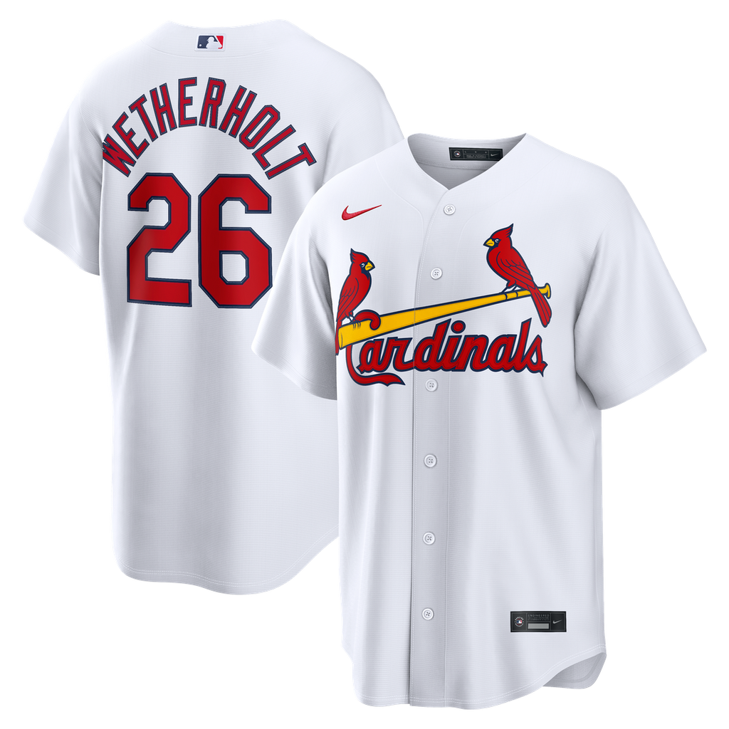 St. Louis Cardinals Nike White Replica MLB baseball jersey