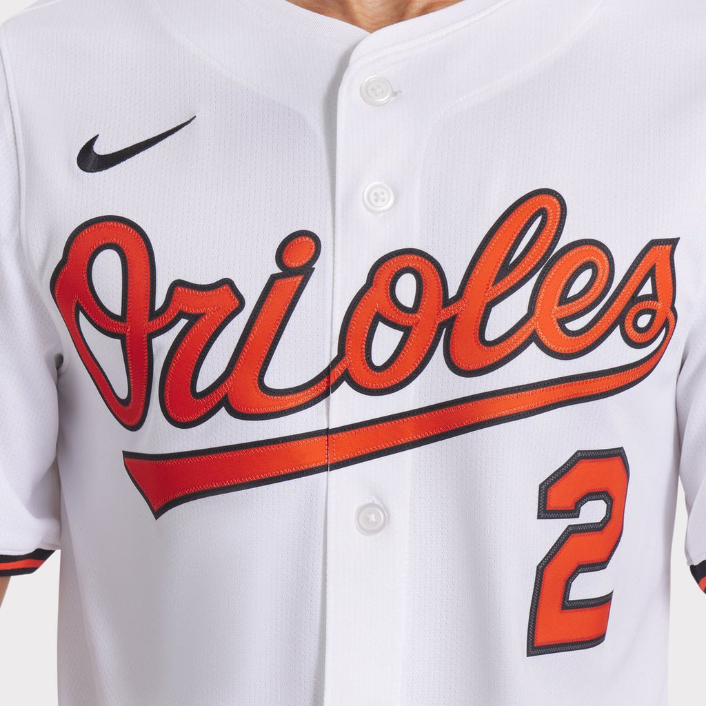 Baltimore Orioles Nike White Authentic Baseball Jersey