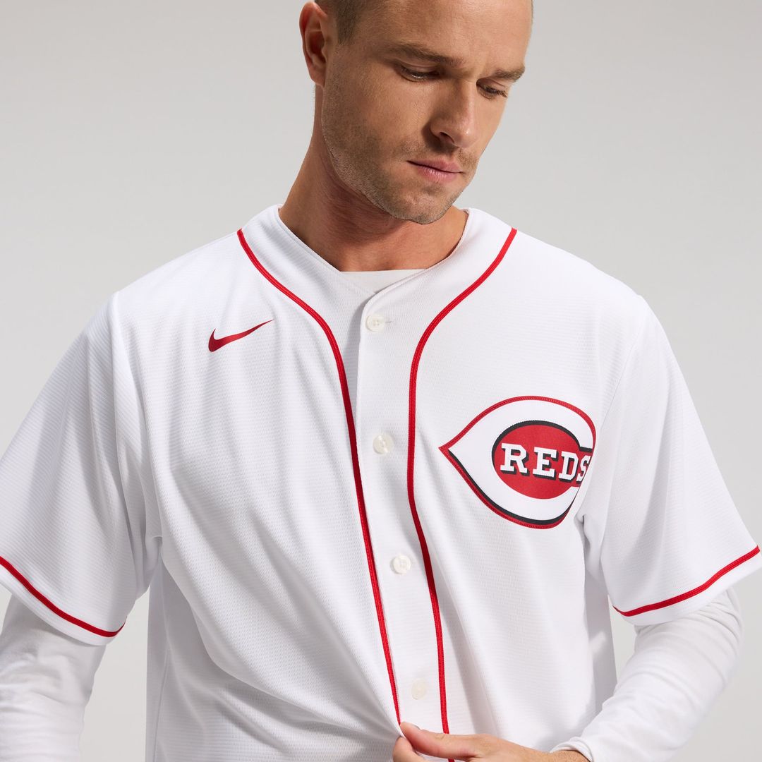 Cincinnati Reds Nike White Replica Baseball Jersey