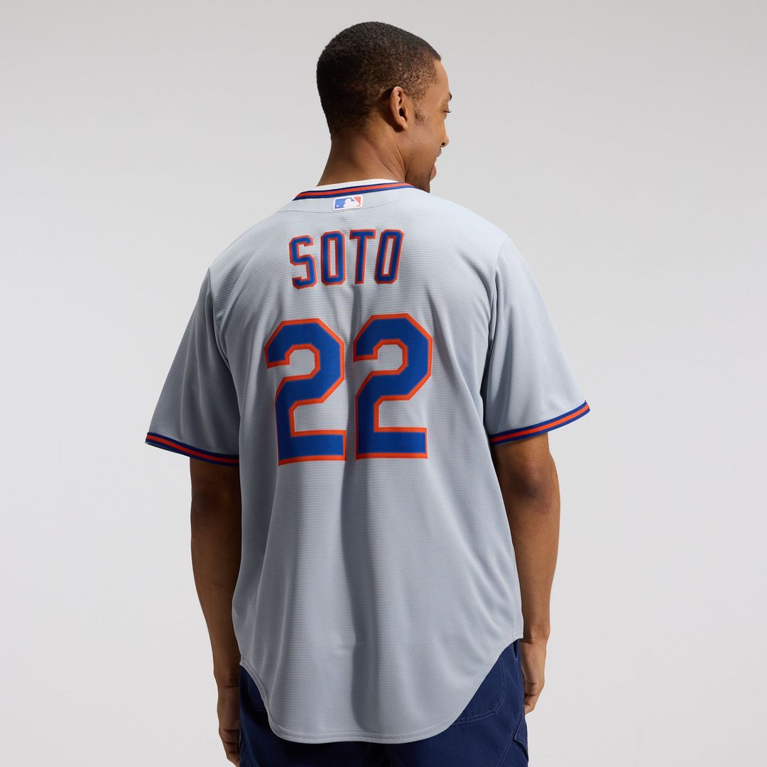 New York Mets Nike Gray Replica Baseball Jersey