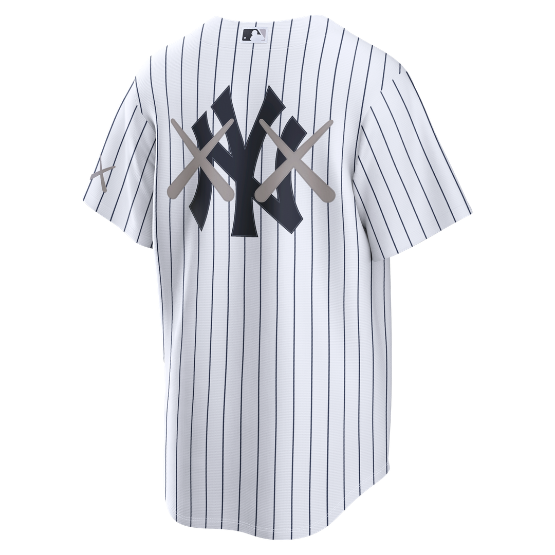 New York Yankees Nike x KAWS White Baseball Jersey