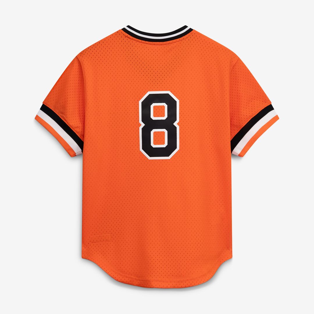 Baltimore Orioles Mitchell & Ness Orange Authentic Baseball Jersey