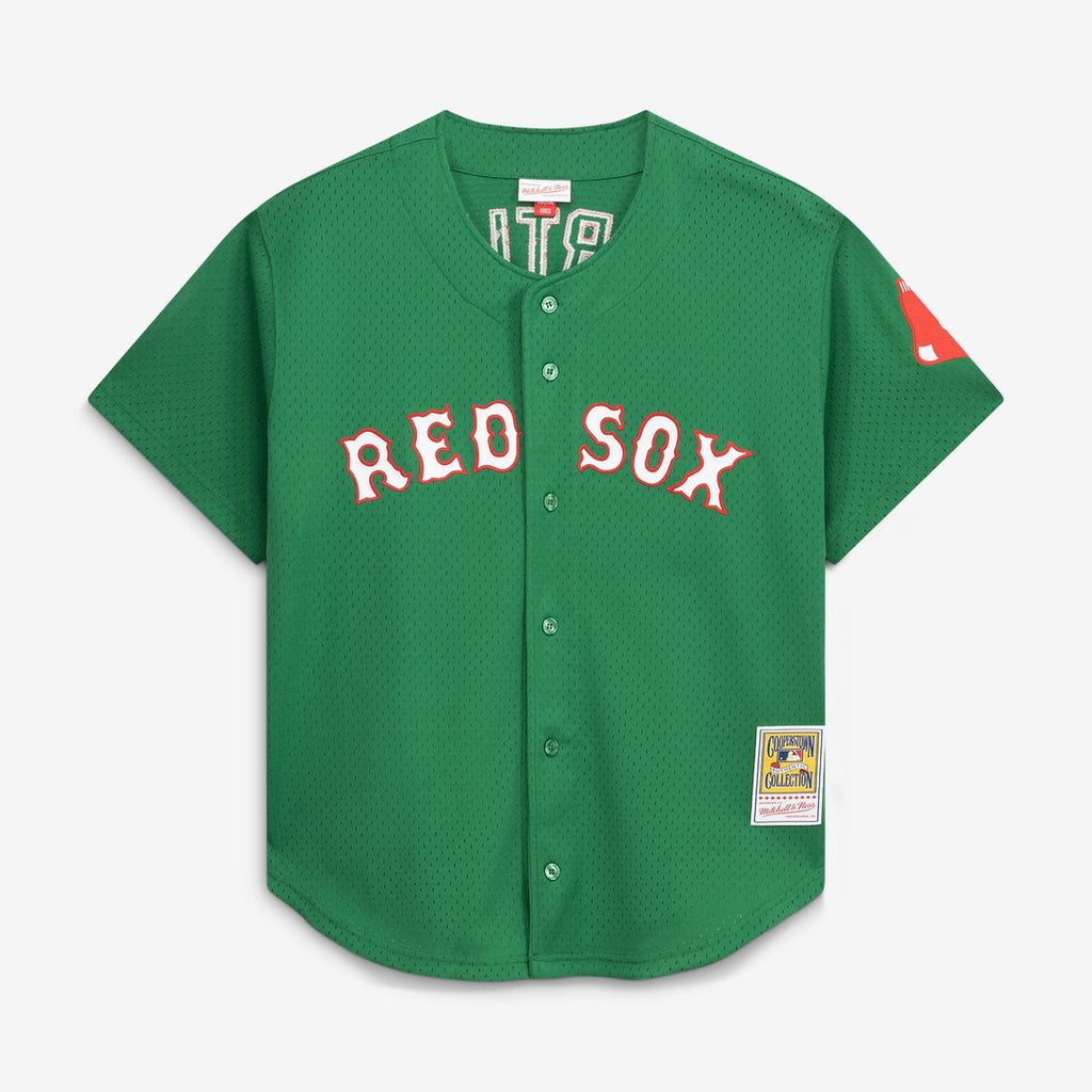 Boston Red Sox Mitchell & Ness Red Baseball Jersey
