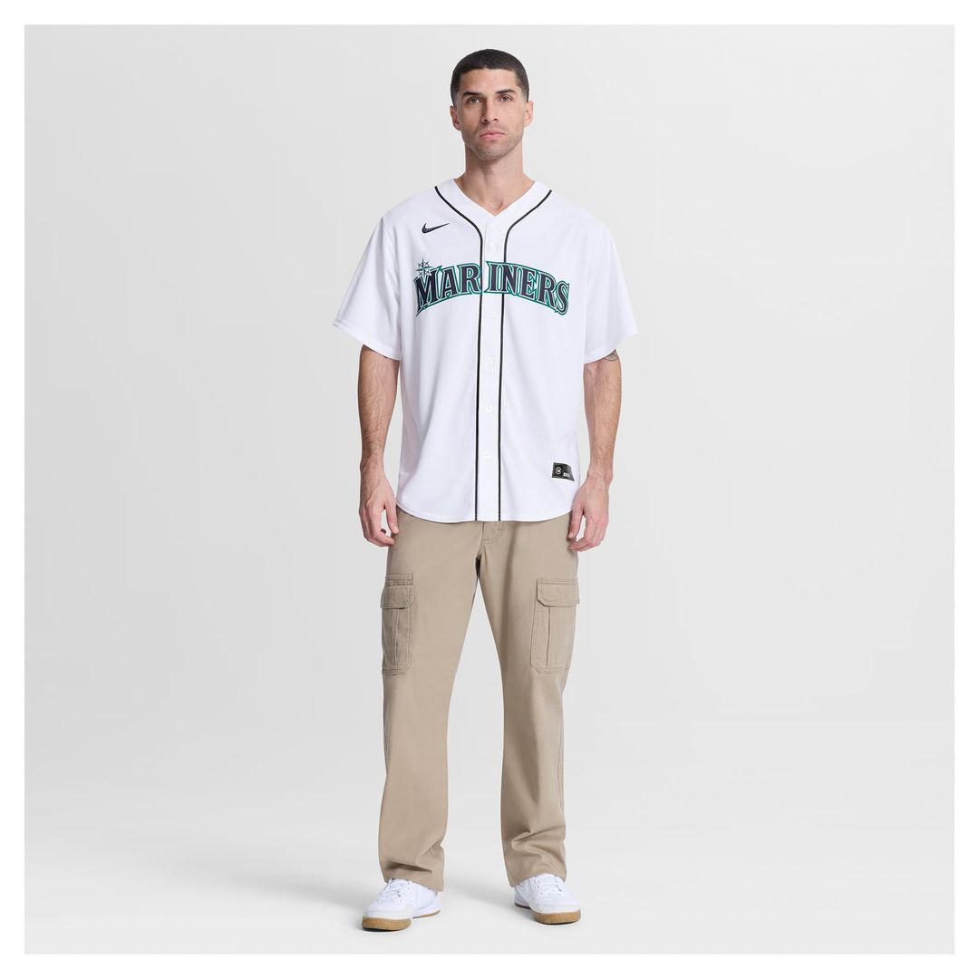 Seattle Mariners Nike White Replica Baseball Jersey