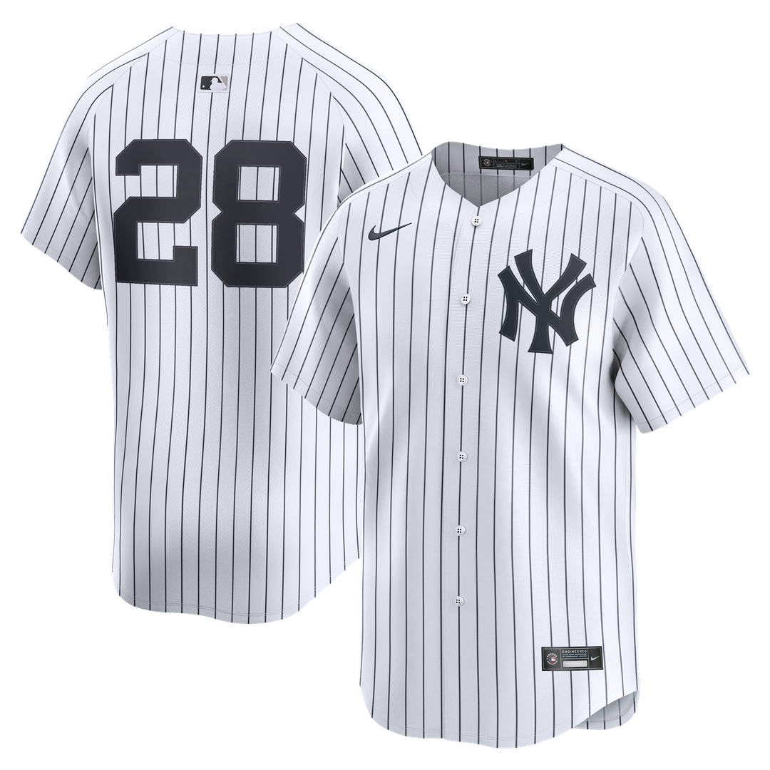 New York Yankees Nike White Authentic MLB baseball jersey