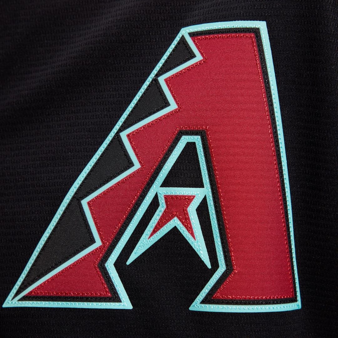 Arizona Diamondbacks Nike Black Replica Baseball Jersey