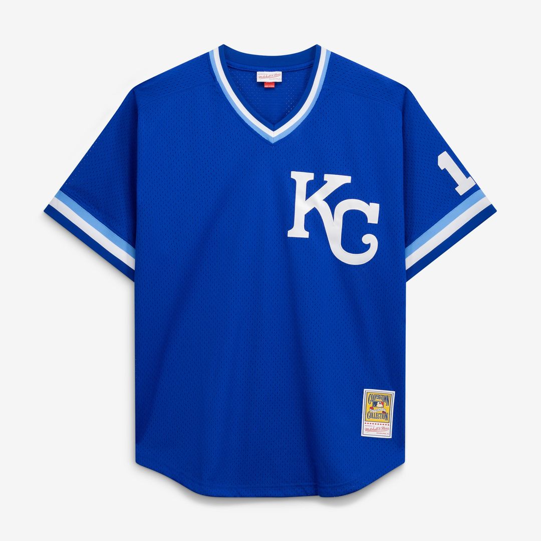 Kansas City Royals Mitchell & Ness Royal Authentic Baseball Jersey