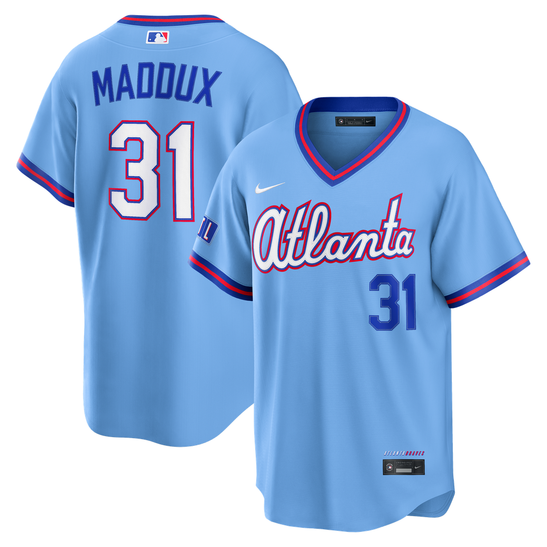 Atlanta Braves Nike Blue MLB baseball jersey