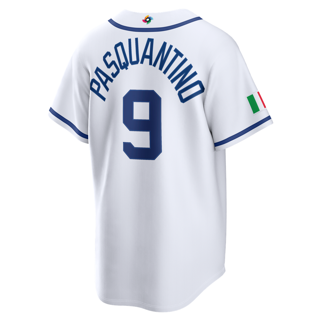 Italy Baseball Nike White Baseball Jersey