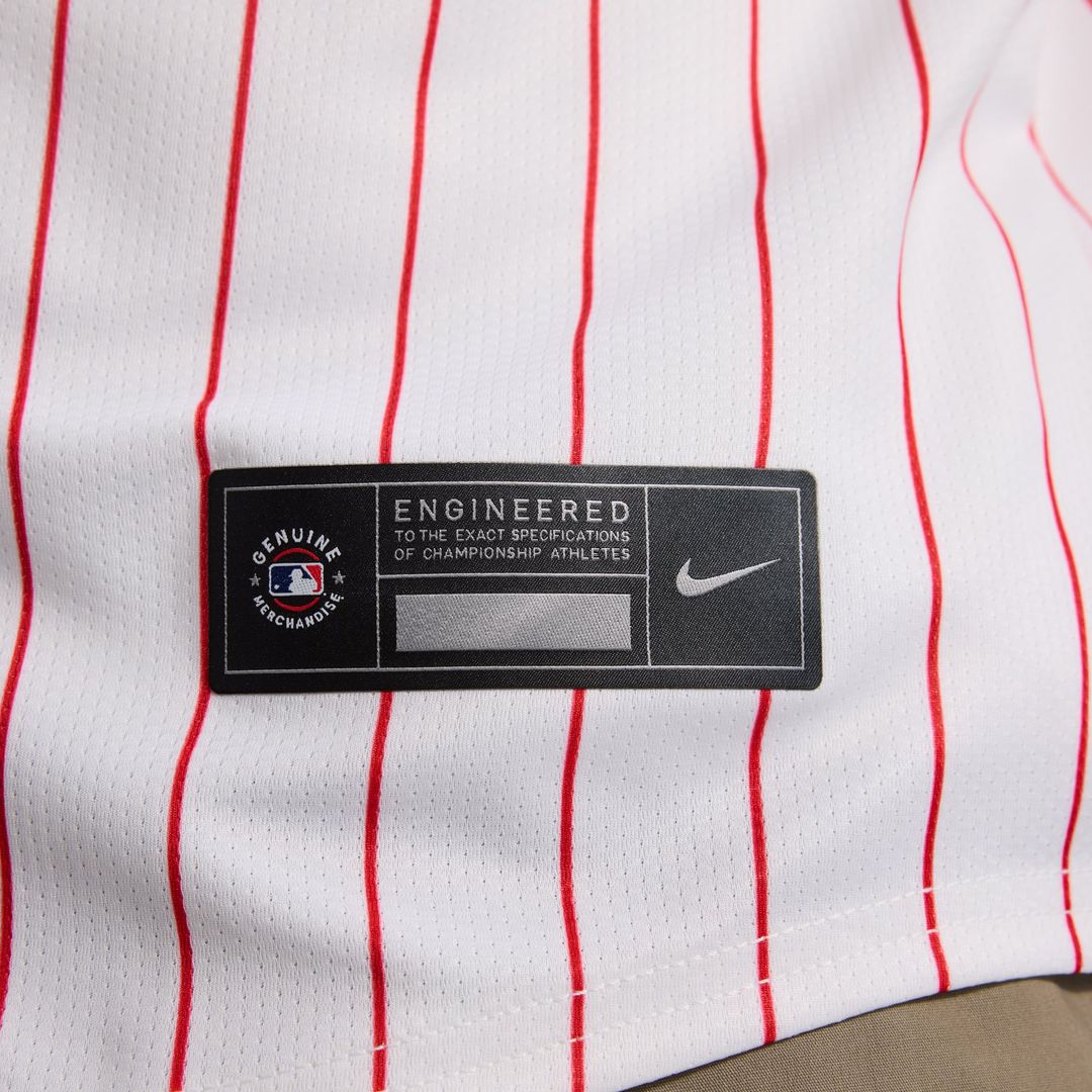 Philadelphia Phillies Nike White Baseball Jersey