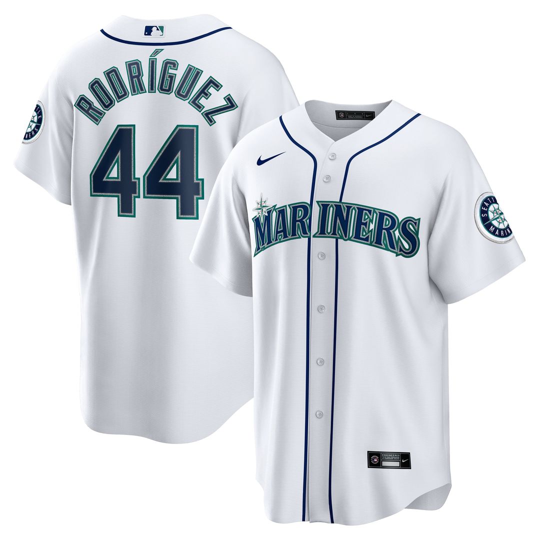 Seattle Mariners Nike White Replica MLB baseball jersey