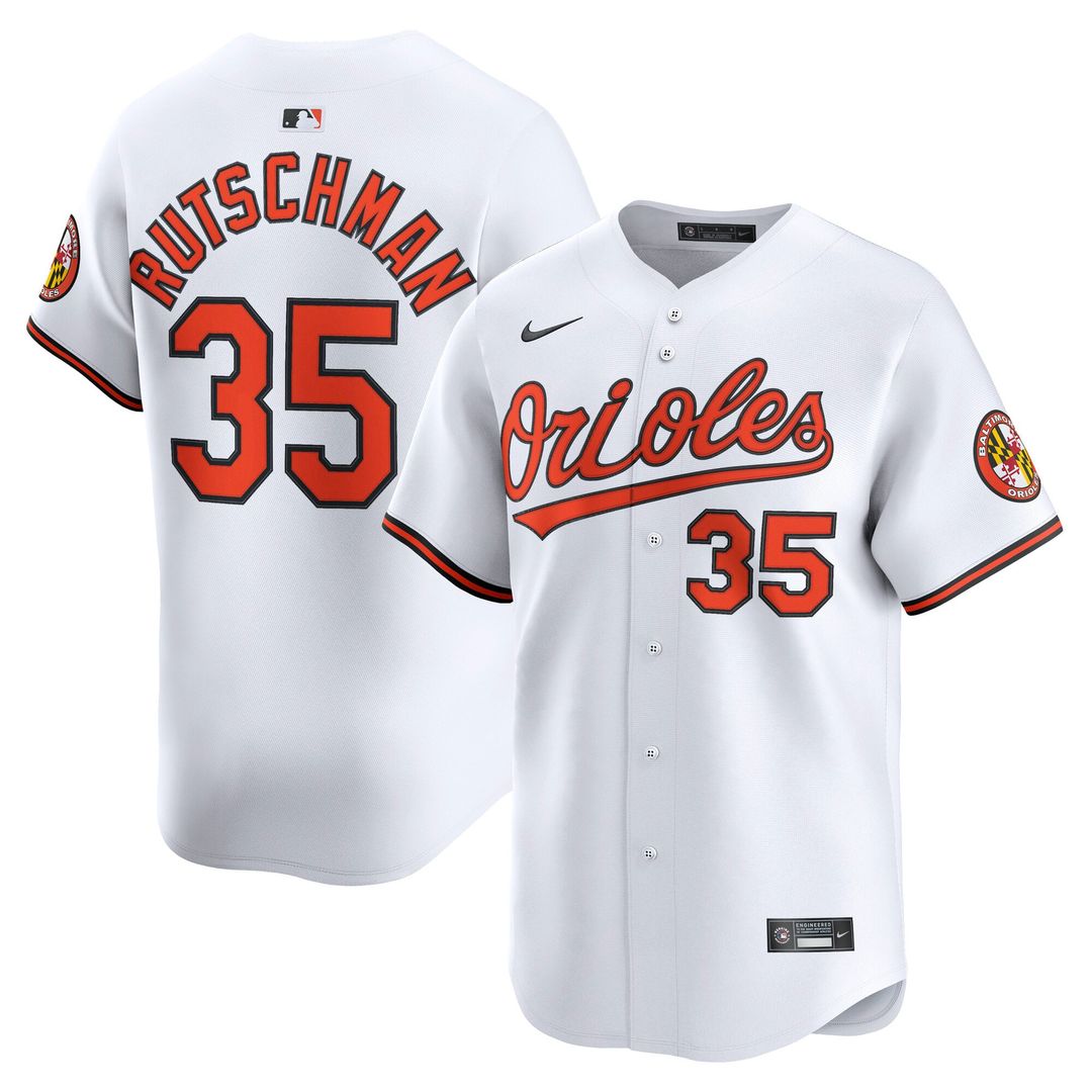 Baltimore Orioles Nike White MLB baseball jersey