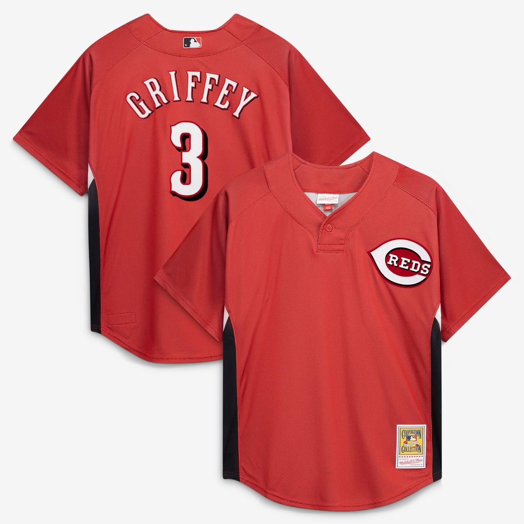Cincinnati Reds Mitchell & Ness Red Authentic Baseball Jersey