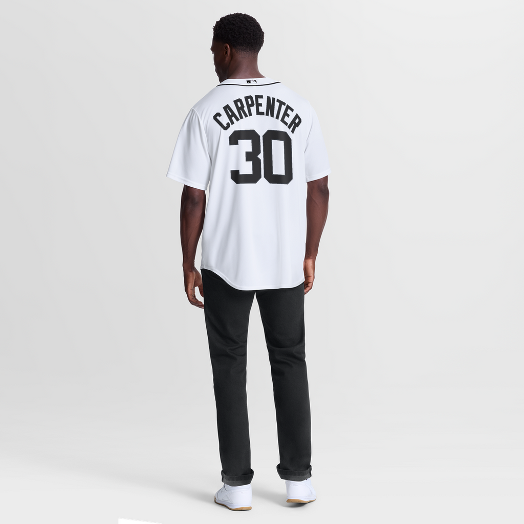 Detroit Tigers Nike White Replica Baseball Jersey