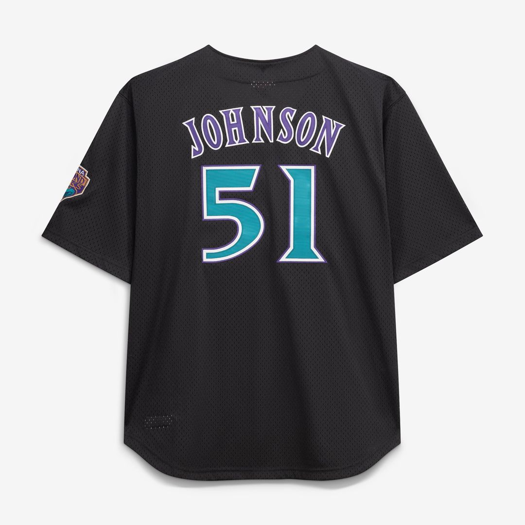 Arizona Diamondbacks Mitchell & Ness Black Authentic Baseball Jersey