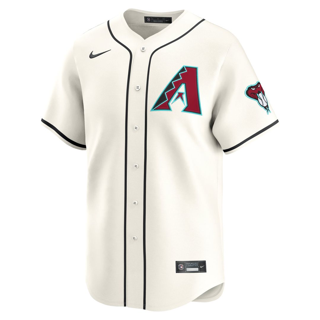 Arizona Diamondbacks Nike Cream Authentic Baseball Jersey