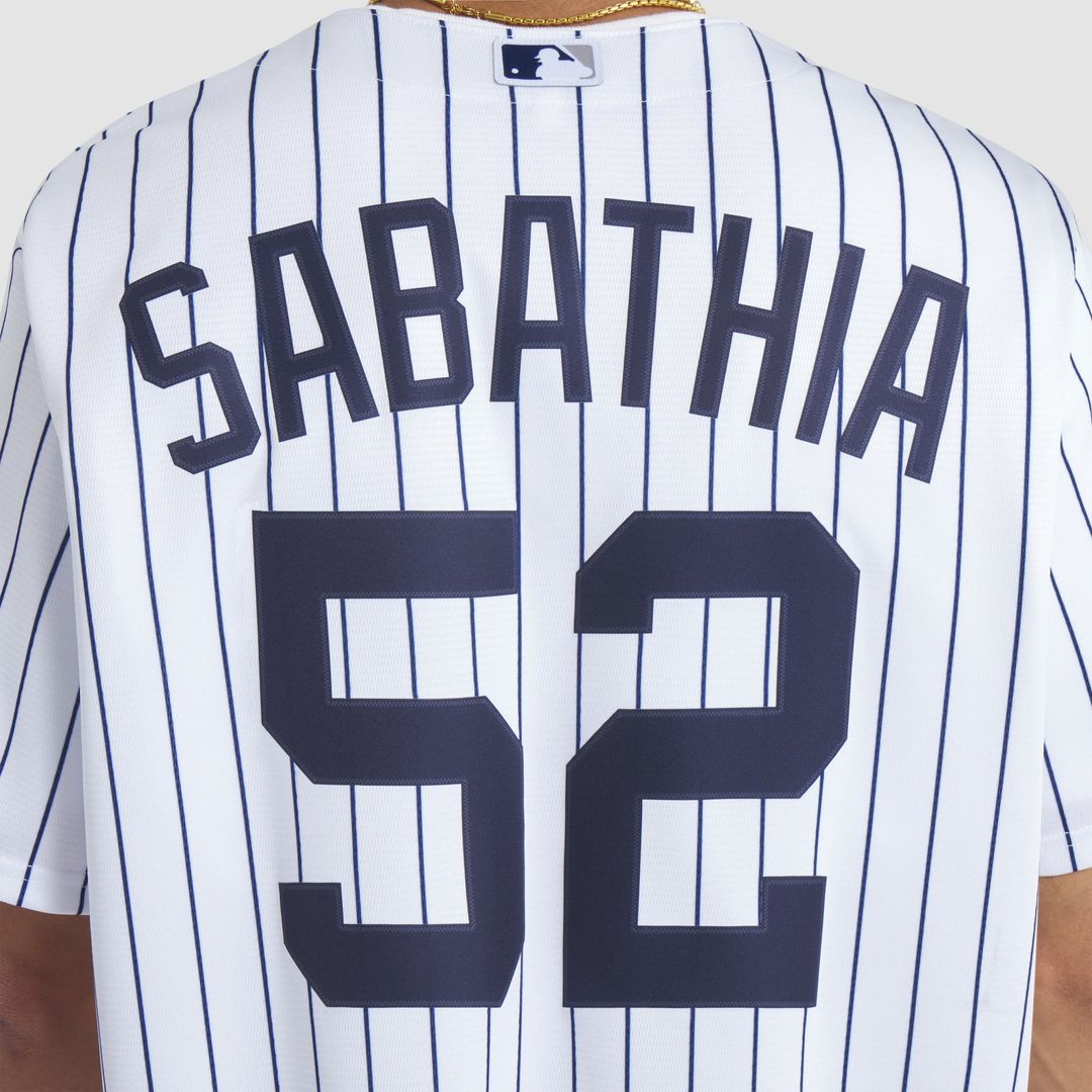 New York Yankees Nike White Replica Baseball Jersey