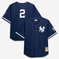 New York Yankees Mitchell & Ness Navy MLB baseball jersey