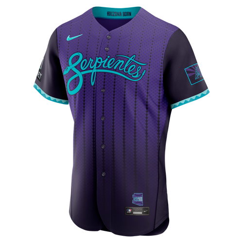 Arizona Diamondbacks Nike Purple Authentic Baseball Jersey