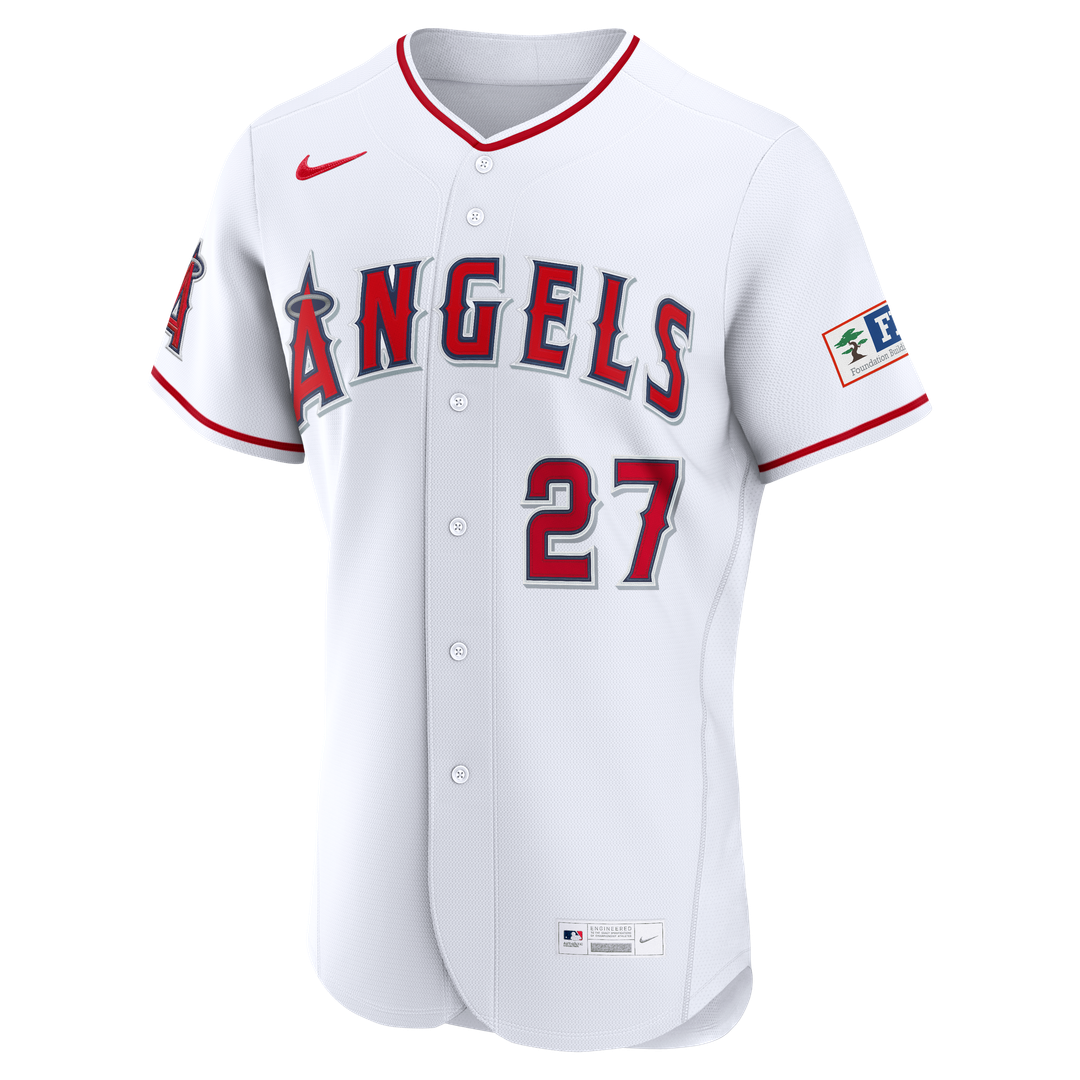 Los Angeles Angels Nike White Authentic Baseball Jersey
