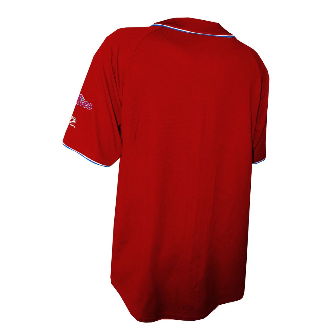 Philadelphia Phillies Stitches Red Baseball Jersey