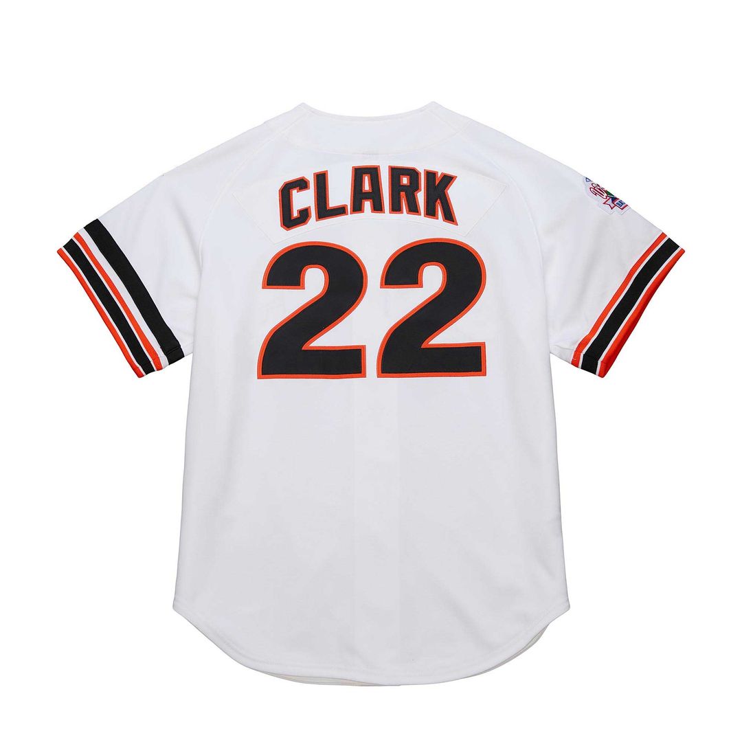 San Francisco Giants Mitchell & Ness White Authentic Baseball Jersey