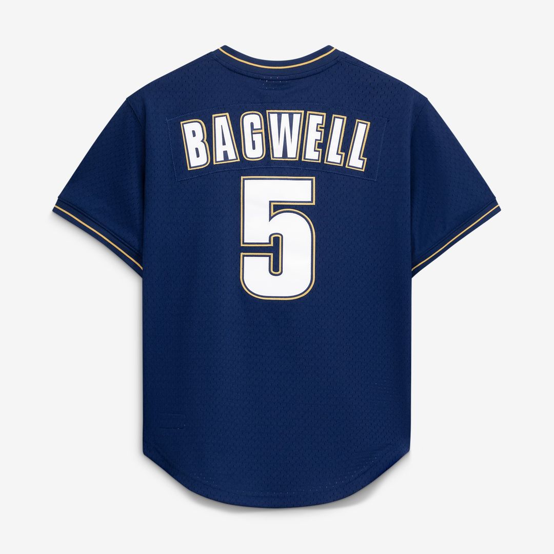 Houston Astros Mitchell & Ness Navy Authentic Baseball Jersey